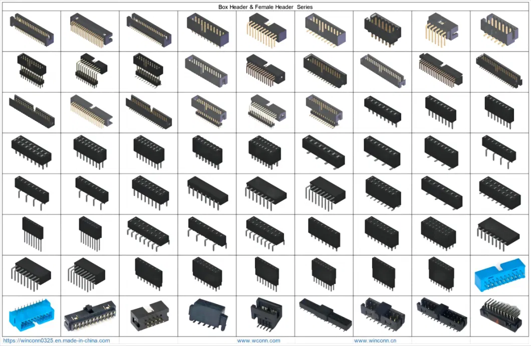 FPC FFC Zif ATX;Btx;Lvds;Pin Female Header;IC Socket;RJ45;USB;1394;DIN;HDMI;Pcie;S ATA;Wtb;Btb;Wtw;RF;D-SUB;DVI;Ngff;M2;SIM;Memory;Battery;Pogo Pin Connector